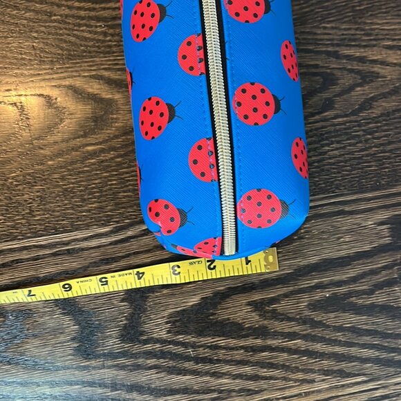 Dabney Lee Vibrant Blue Ladybug Makeup Organizer - Picture 5 of 5